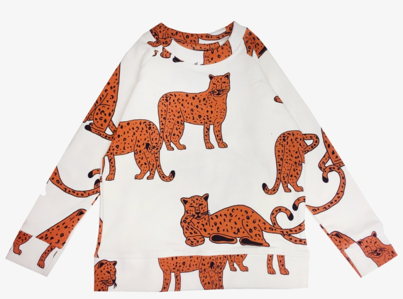 Hugo Loves Tiki Sweatshirt Kip And Co Cheetah - Sweatshirt, transparent png