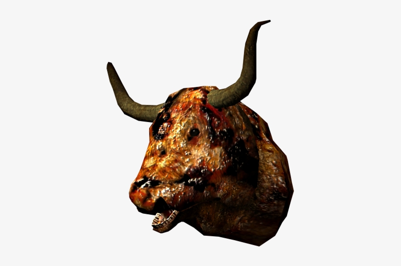 Roasted Ox Head - Skyrim Ox Head, transparent png