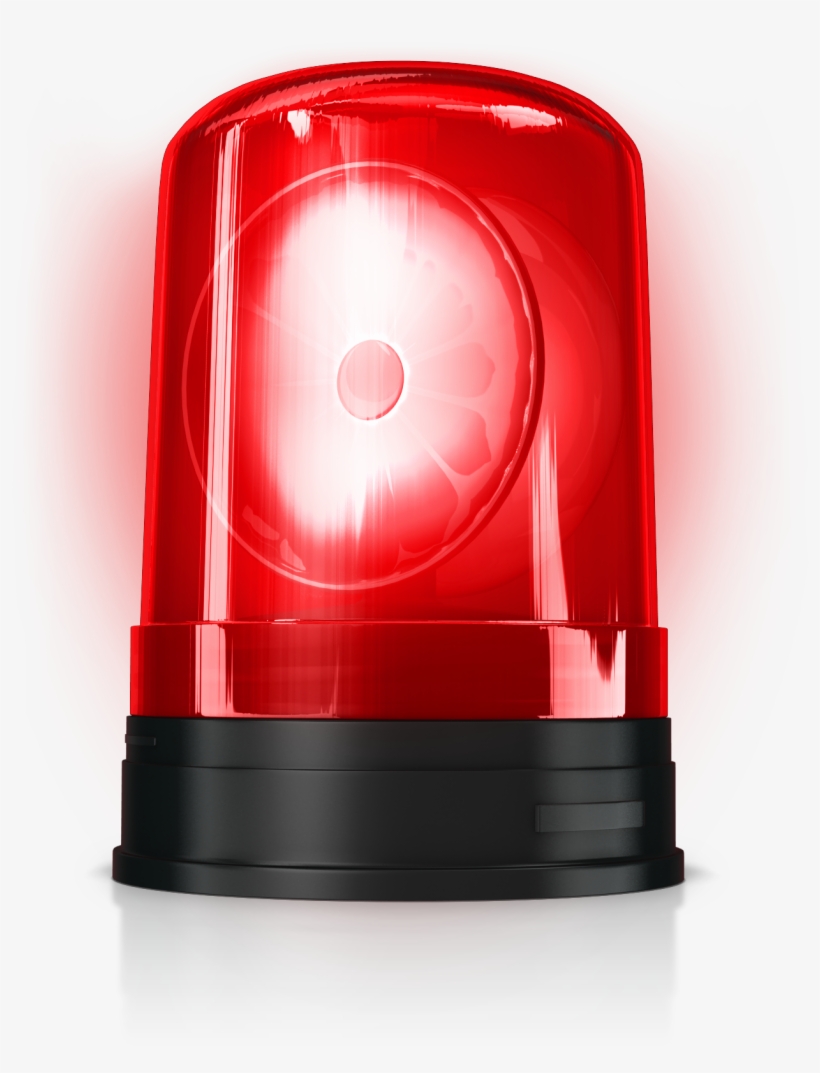 Malware - Police Car Siren Png, transparent png