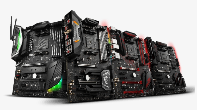 Msi X470 Motherboards - Msi X370 Gaming Plus Motherboard, transparent png