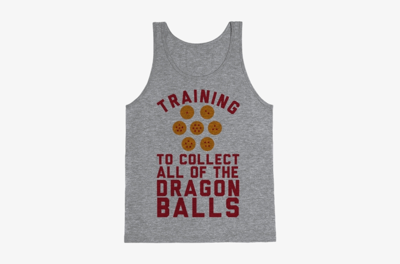 Training To Collect All Of The Dragon Balls Tank Top - Pe Olympics, transparent png