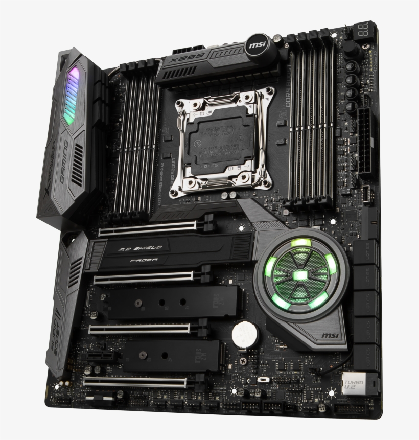 For The X299 Xpower Gaming Ac, Msi Uses A 14 Phase - Msi X299 Xpower Gaming Ac Png, transparent png