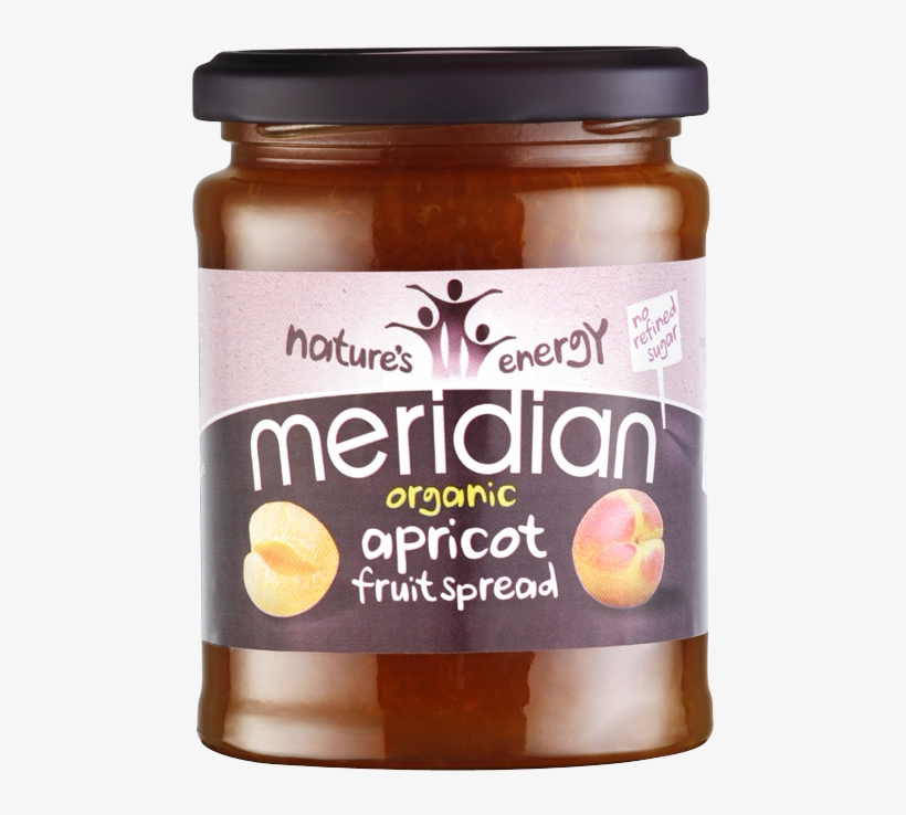 Apricot - Meridian (organic) Apricot Spread 284g, transparent png