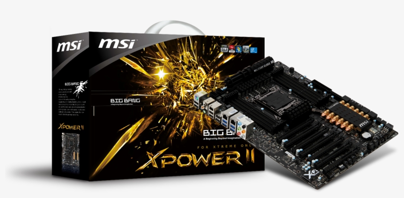 Msi Big Bang Xpower Ii - Motherboard - Xl-atx - Lga2011, transparent png