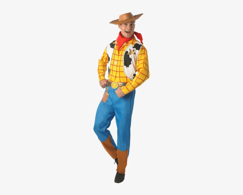 Woody From Toy Story Adults Cowboy Costume The Disney - Toy Story Woody Costume, transparent png