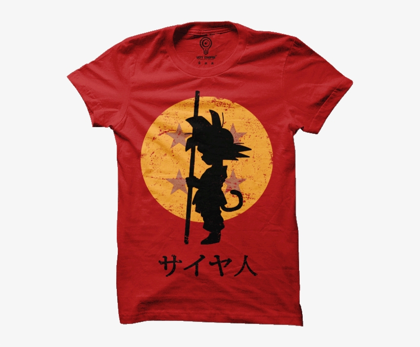 Looking For The Dragon Ball Guys / Red / Small, Tees - Camiseta Goku Dragon Ball Z, transparent png