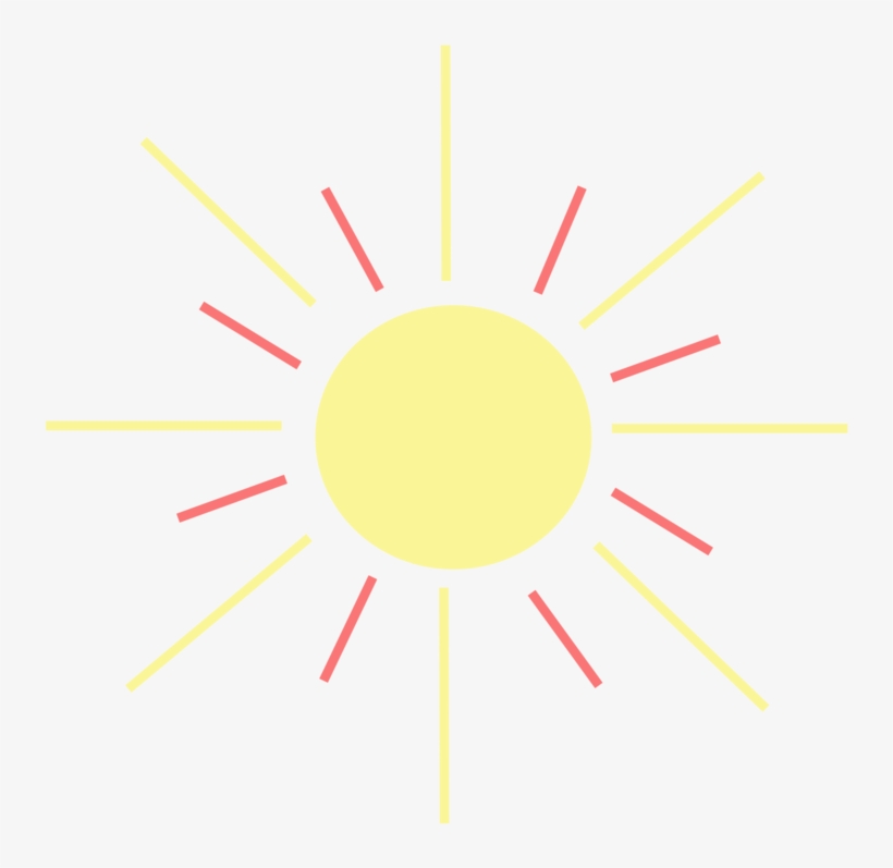 Drawing Sunlight Cartoon Ray - Clip Art, transparent png