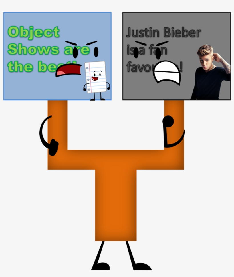Object Shows Vs Justin Bieber Signs - Justin Bieber, transparent png