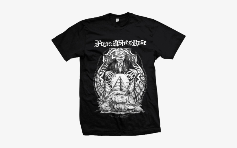 From Ashes Rise Hell In The Darkness Shirt - Motorcycle T Shirt, transparent png