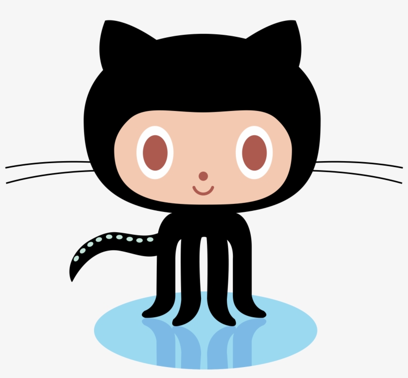 Github Octocat Logo Png Transparent - Github Octocat, transparent png