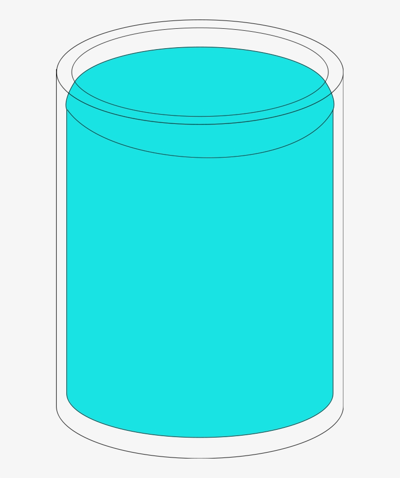 Glass Of Water Svg Vector File Vector Clip Art Svg - Clip Art, transparent png