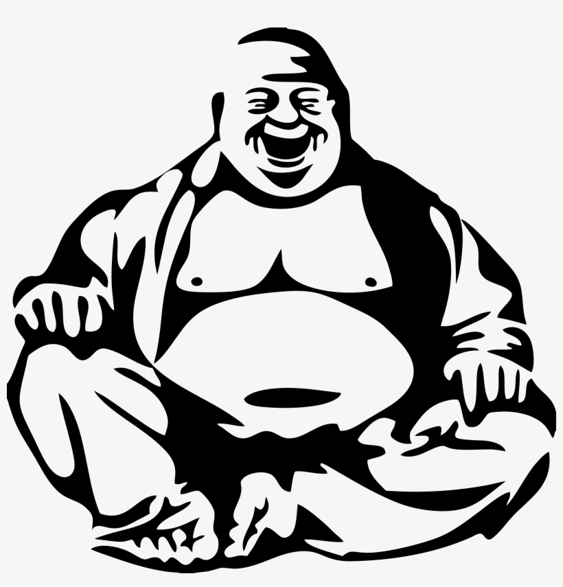 Clip Art Free Library America Free On Dumielauxepices - Buddhism Black And White, transparent png