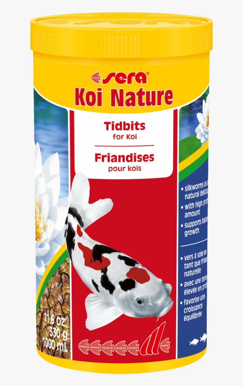 07145 Int Sera Koi Nature 1000 Ml - Fish Food Sera Koi Nature, transparent png