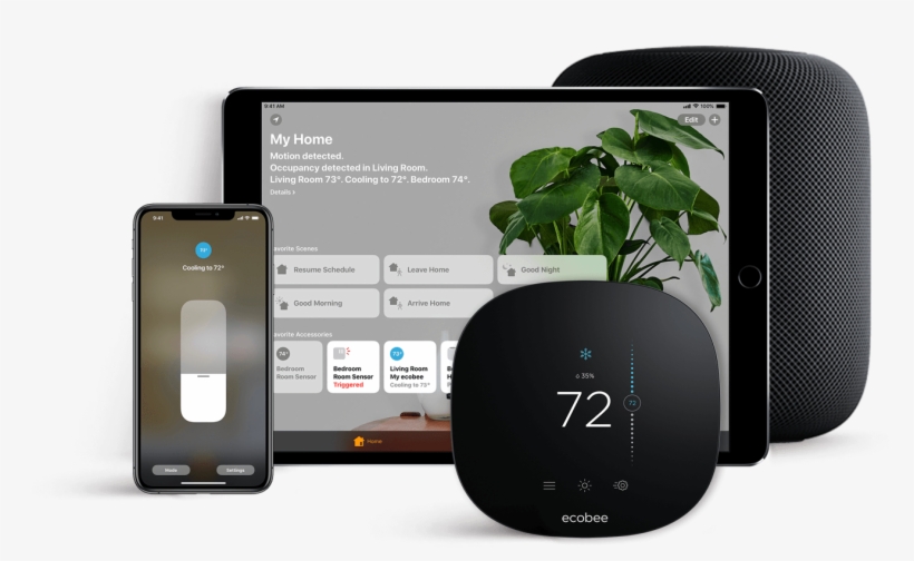 Elevate Your Home Comfort With Award Winning, Homekit - Ecobee, transparent png
