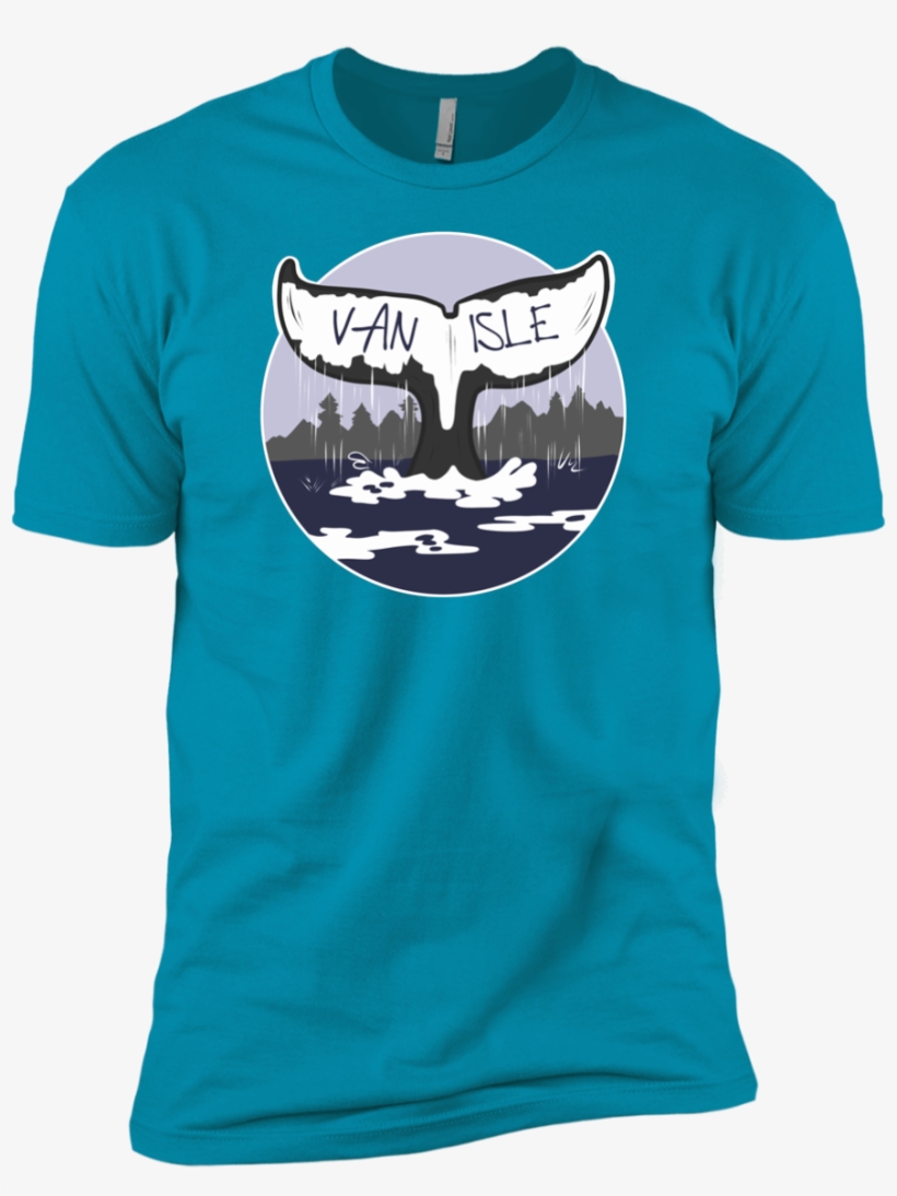 Whale Tail Premium Short Sleeve Tee - Kiss Me I M Epic, transparent png