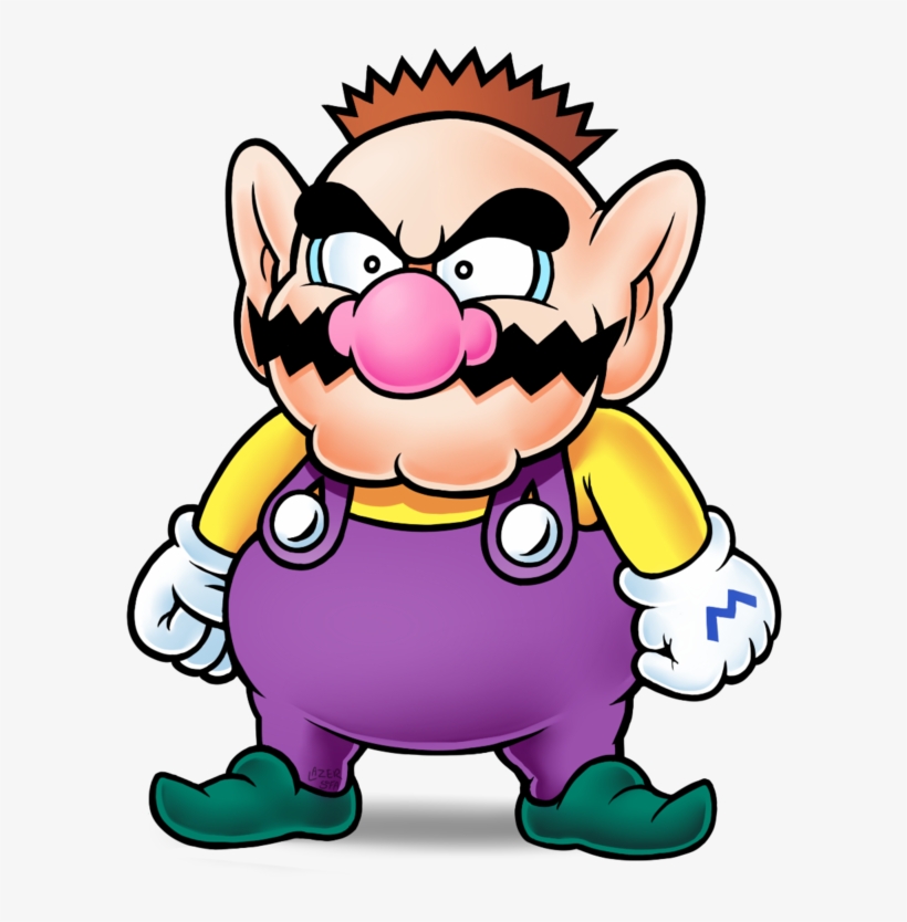 300kib, 800x867, Untitled - Wario Land Tiny Wario, transparent png