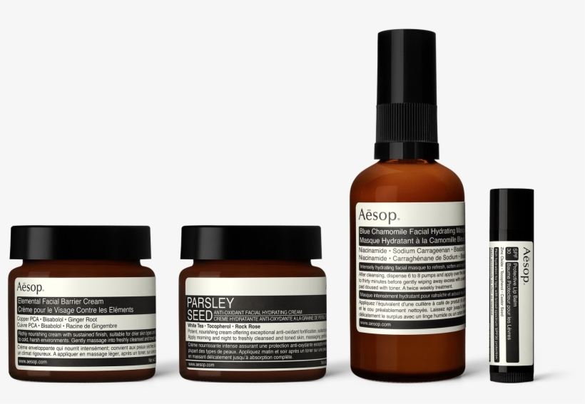 Aesop Skincare - Aesop Blue Chamomile Facial Hydrating Masque (60ml), transparent png