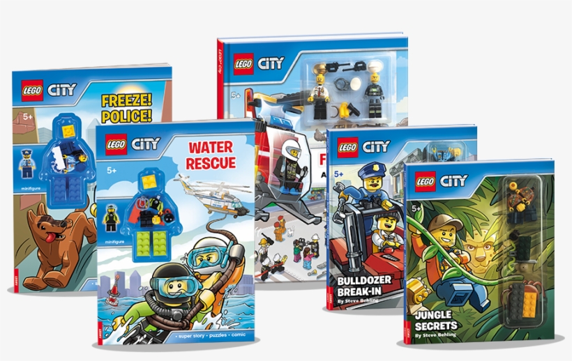 Set Out On An Adventure In Lego® City - Lego City 2018 Comic, transparent png