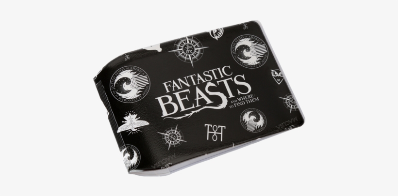 Fantastic Beasts Logo Black Beanie, transparent png