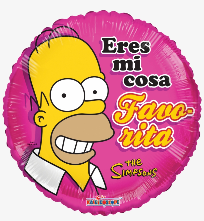 Homero Eres Mi Cosa Favorita 853x881 PNG Download PNGkit