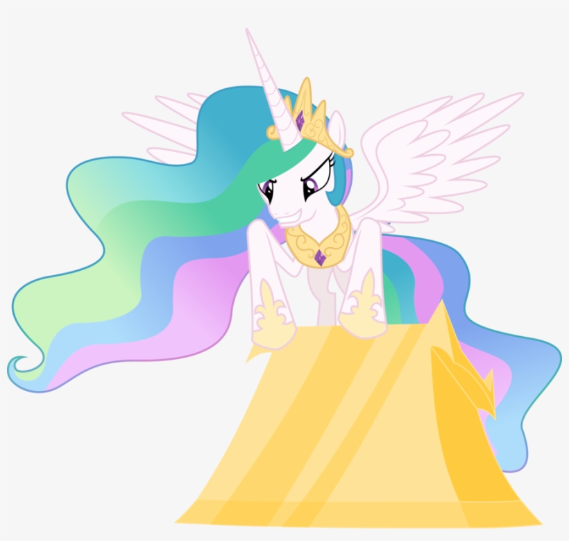 A Pofm Arsenal Held By Princess Celestia Units - Princess Celestia Vector, transparent png
