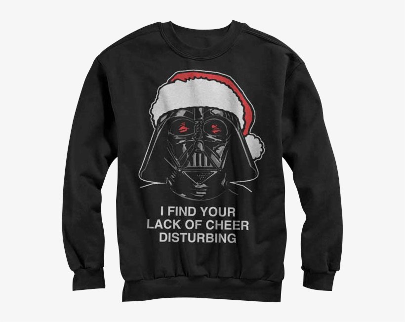 Darth Claus Fleece Sweatshirt, transparent png