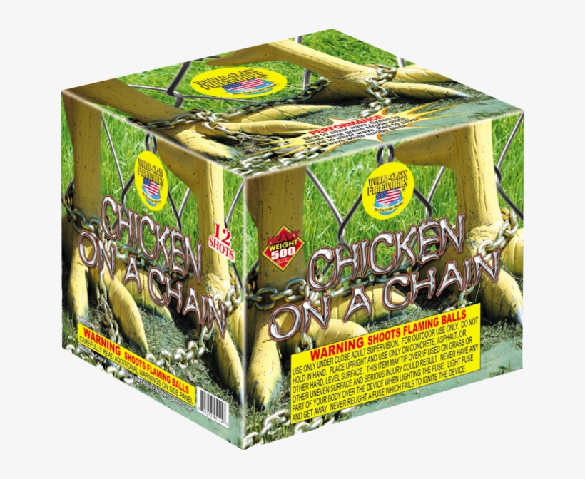 Chicken - Chicken On A Chain Fireworks, transparent png
