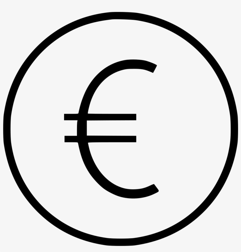 Euro Sign Pay Comments - Icon, transparent png