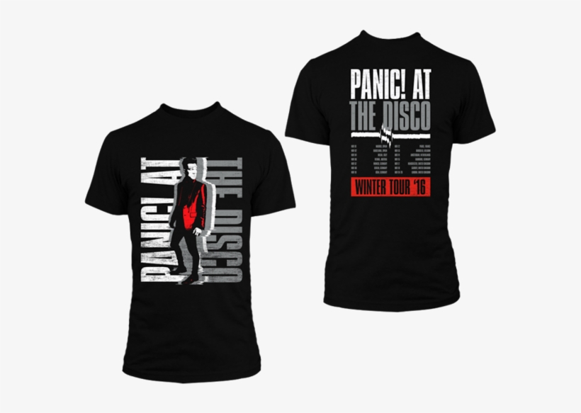 Suit Tour Tee - Panic At The Disco Tour Shirt 2018, transparent png