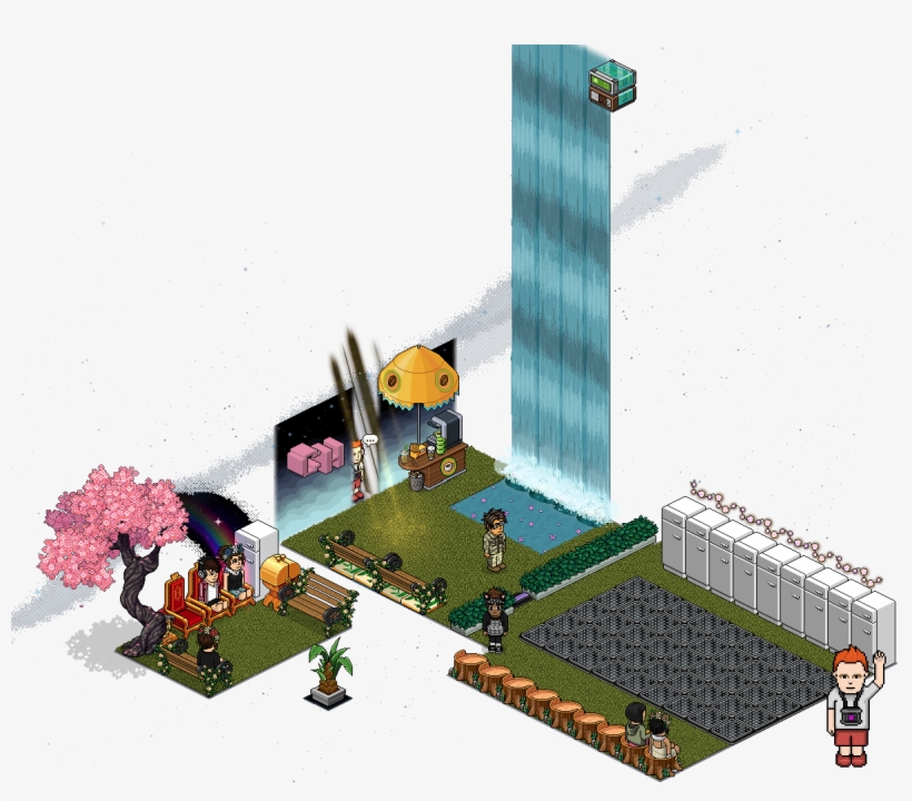 Habbo Snapshot On Twitter - Skyscraper, transparent png