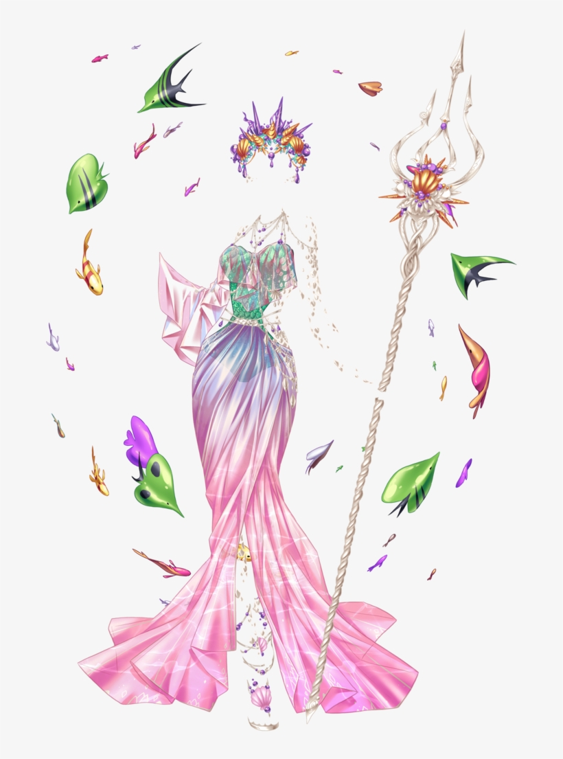 Eldarya Summer Event 2018 Outfit, transparent png
