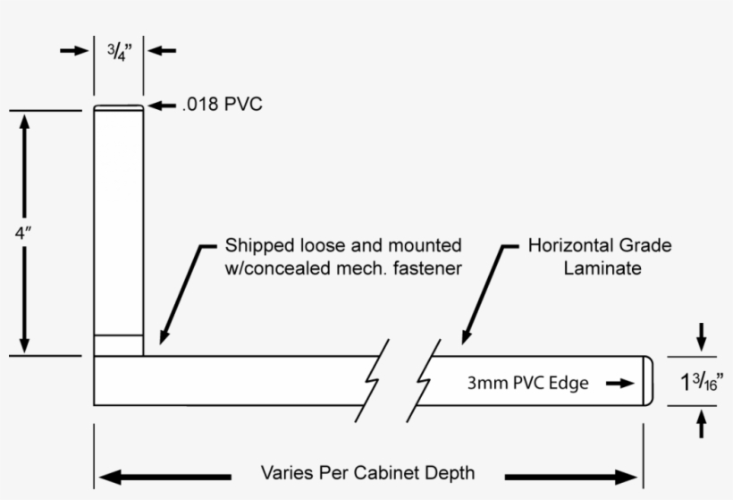 Straight Edge Ct001 - Advanced Cabinet Systems, Inc., transparent png