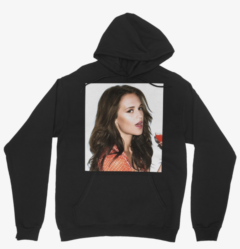 Alicia Vikander ﻿classic Adult Hoodie, transparent png