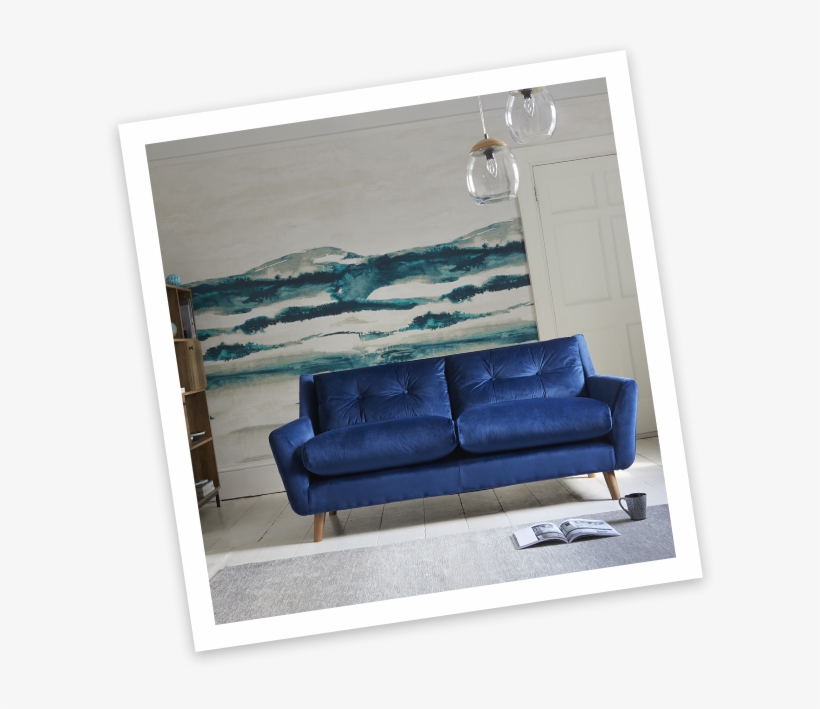 Using A Simple Palette Of Black, White And Indigo, - Dunelm Group, transparent png