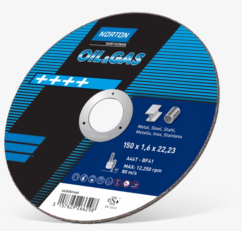 The Norton Oil & Gas Range Of Flap Discs And Cutting - Norton Oil And Gas, transparent png