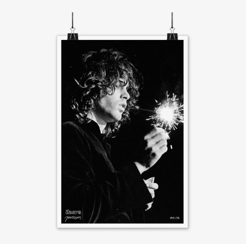 Jim Morrison Limited-edition Commemorative Print - Doors - Bright Midnight: Live In America, transparent png