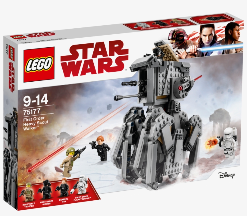 Lego 75177, A, , Large - Lego First Order Heavy Scout Walker, transparent png