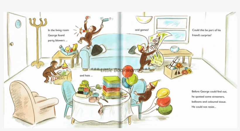 Curious George, transparent png