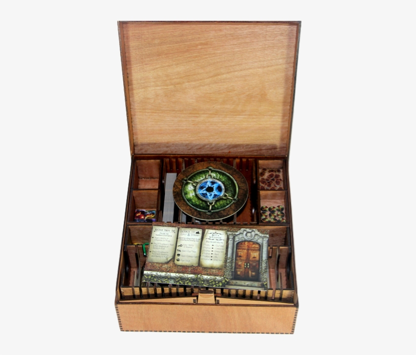 Elder Sign Box Open - Adc Blackfire Temné Znamení - Desková Hra, transparent png