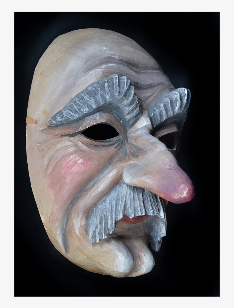 Fasnet Old Man Mask - Mask, transparent png