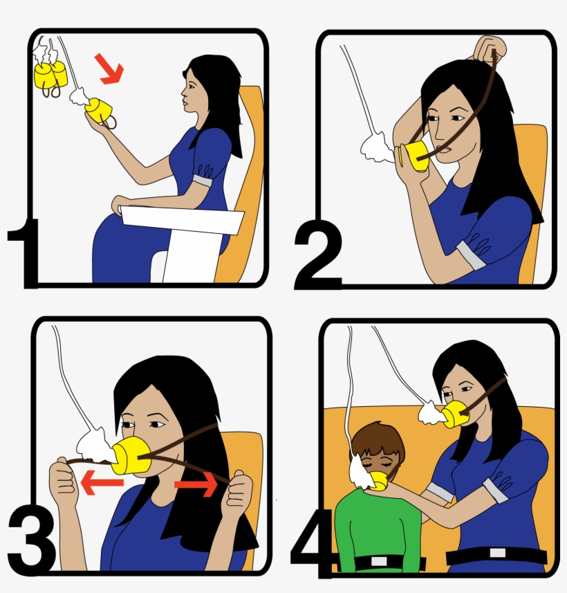 During My 2nd Placement I Began To Feel The 'click' - Máscara De Oxigênio Avião, transparent png