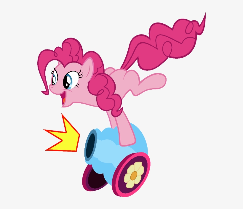 Pinkie Party Cannon - Pinkie Pie And Her Party Cannon, transparent png