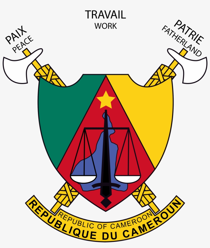 The Banner At The Bottom Gives The Name Of The Nation - National Symbol Of Cameroon, transparent png