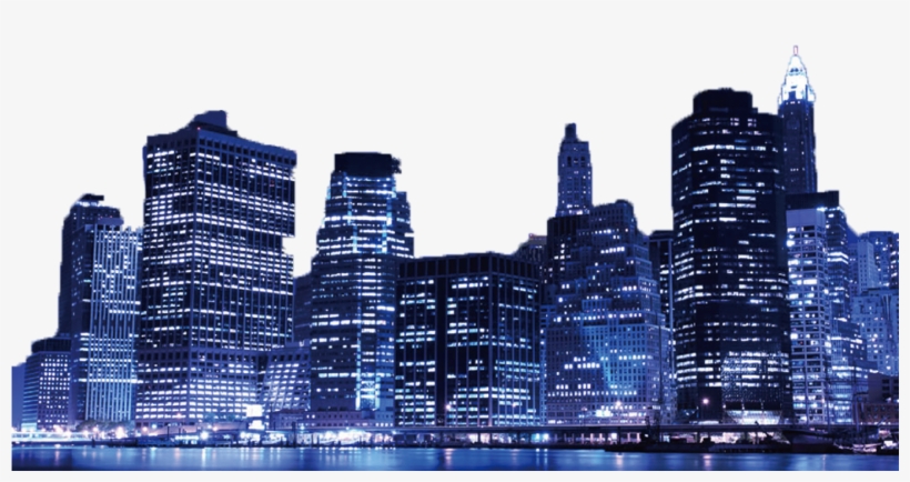 Metropolis Skyscraper Cityscape Landscape Background - Brooklyn, transparent png