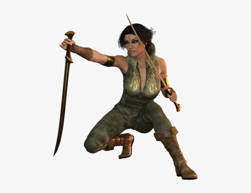 Woman, Sword, Fight, Amazone, Warrior, Heroine, Fantasy - Woman Warrior, transparent png
