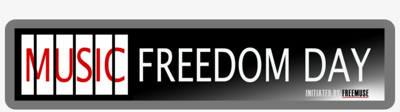 1,300 Pixel Width In 72 Dpi, Png With Transparent Corners - Music Freedom Day, transparent png