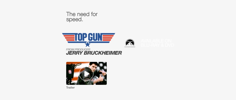Topgun Sidebar Main 0 - Top Gun (vhs) Tom Cruise, Val Kilmer, transparent png