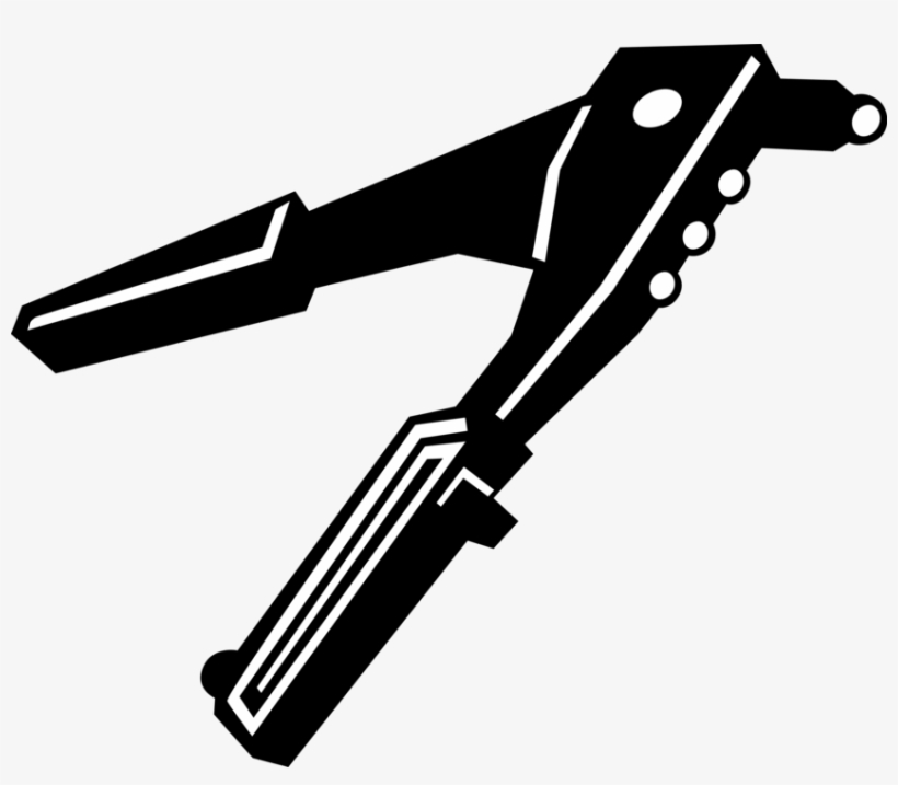Gun Tool Image Illustration Graphic - Riveter Vector, transparent png