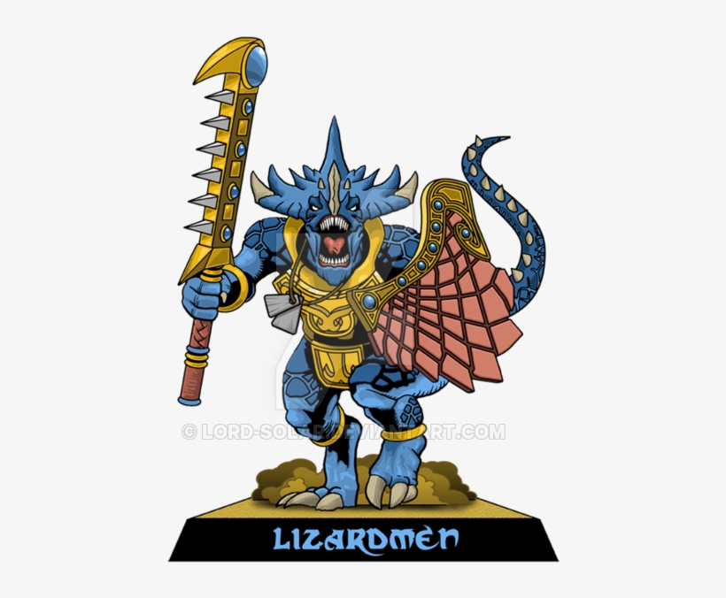 55664335 - Lizardmen Tau, transparent png
