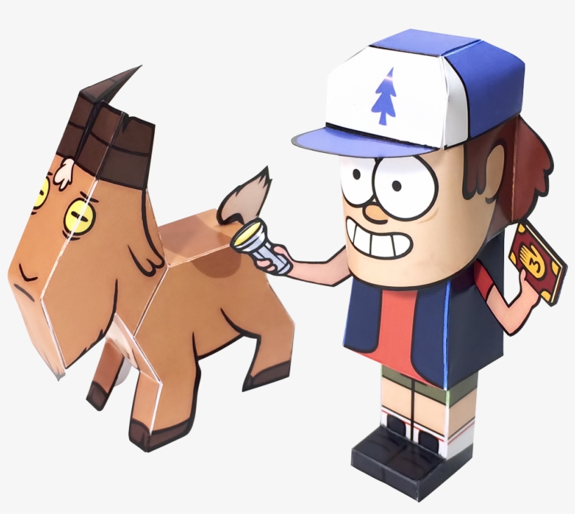 1 F1198978 367a 496d 9293 489abd69c671 V=1471363074 - Papercraft Gravity Falls Dipper, transparent png